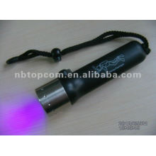 3W linterna UV para el buceo